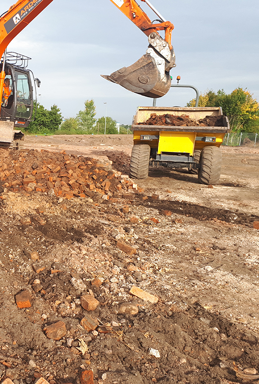 Asbestos in soil
