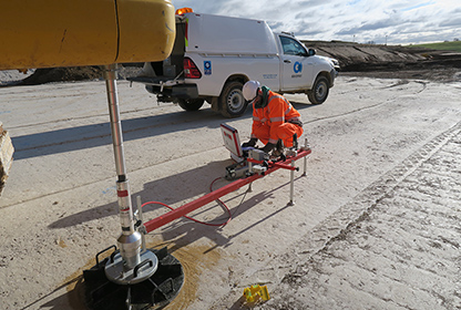 Plate Bearing, CBR & EV2 Testing