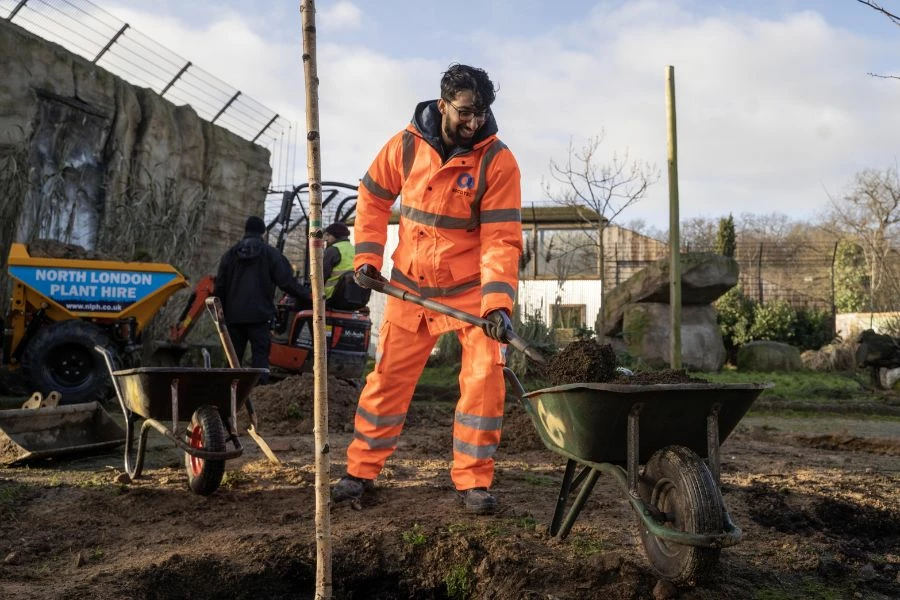 Paradise Park - Ismail with Wheelbarrow