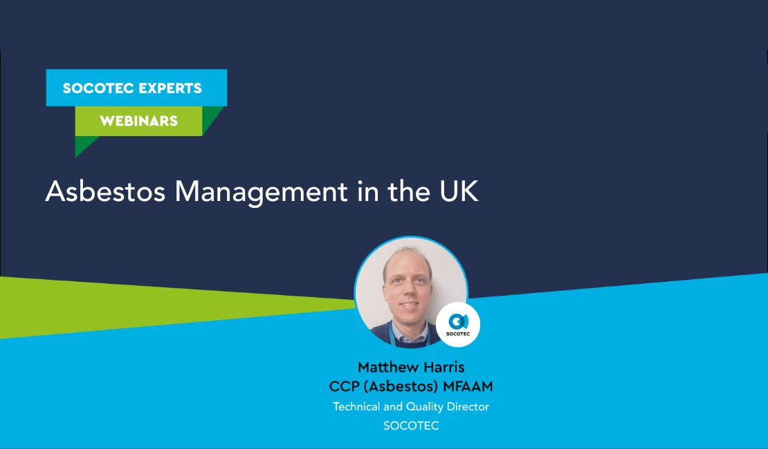 Asbestos Management in UK Webinar - Video Promo Asbestos Management in UK Webinar - Video Promo