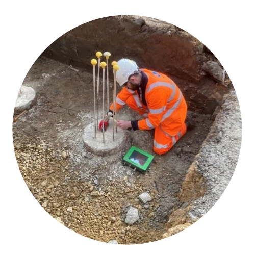 Low Strain pile integrity testing 