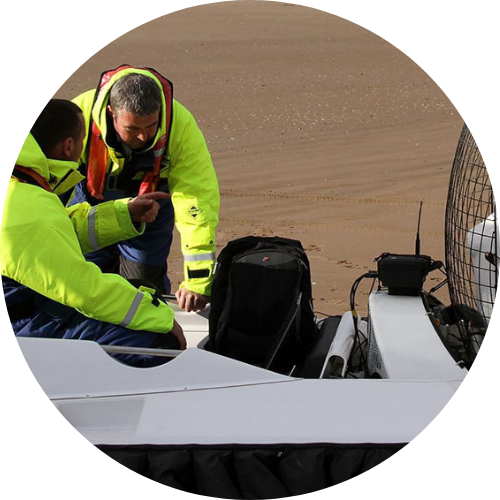 Beach Surveys Hovercraft SOCOTEC UK