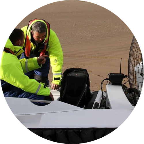 Beach Surveys Hovercraft SOCOTEC UK
