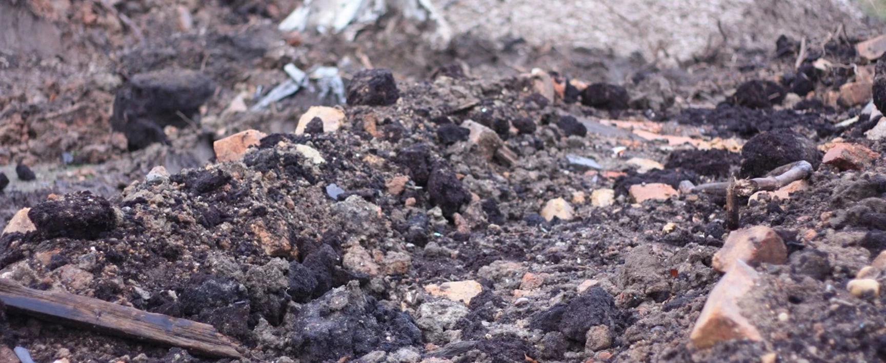 contaminated soil doubled