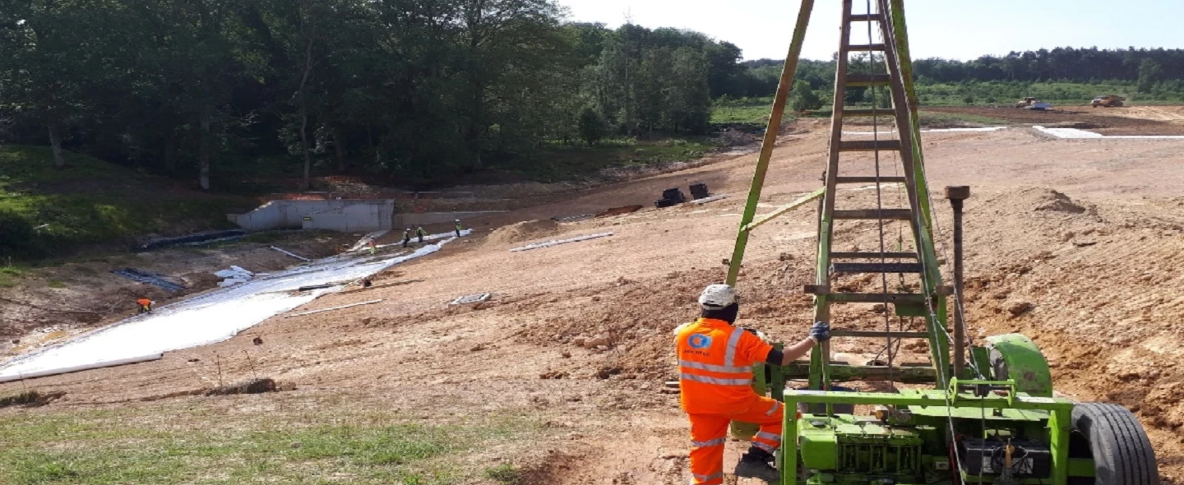 Drilling and sampling