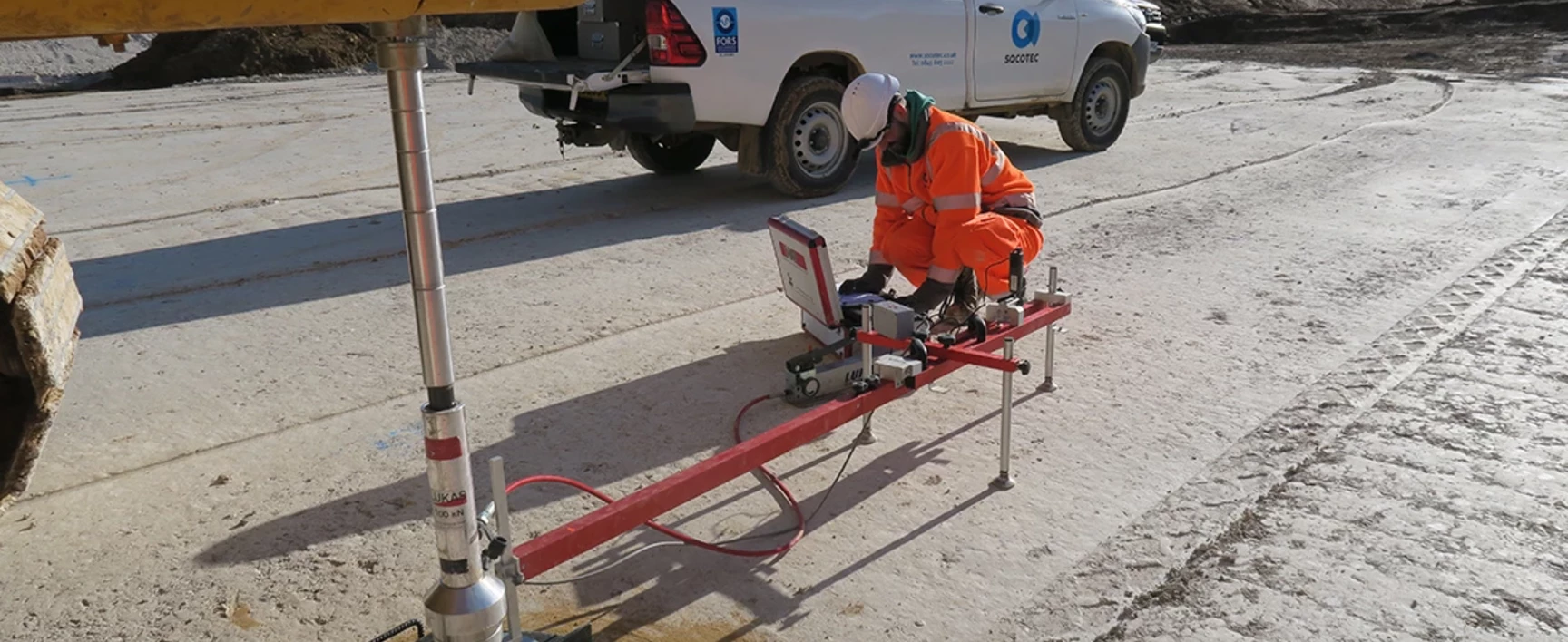 Plate Bearing, CBR & EV2 Testing