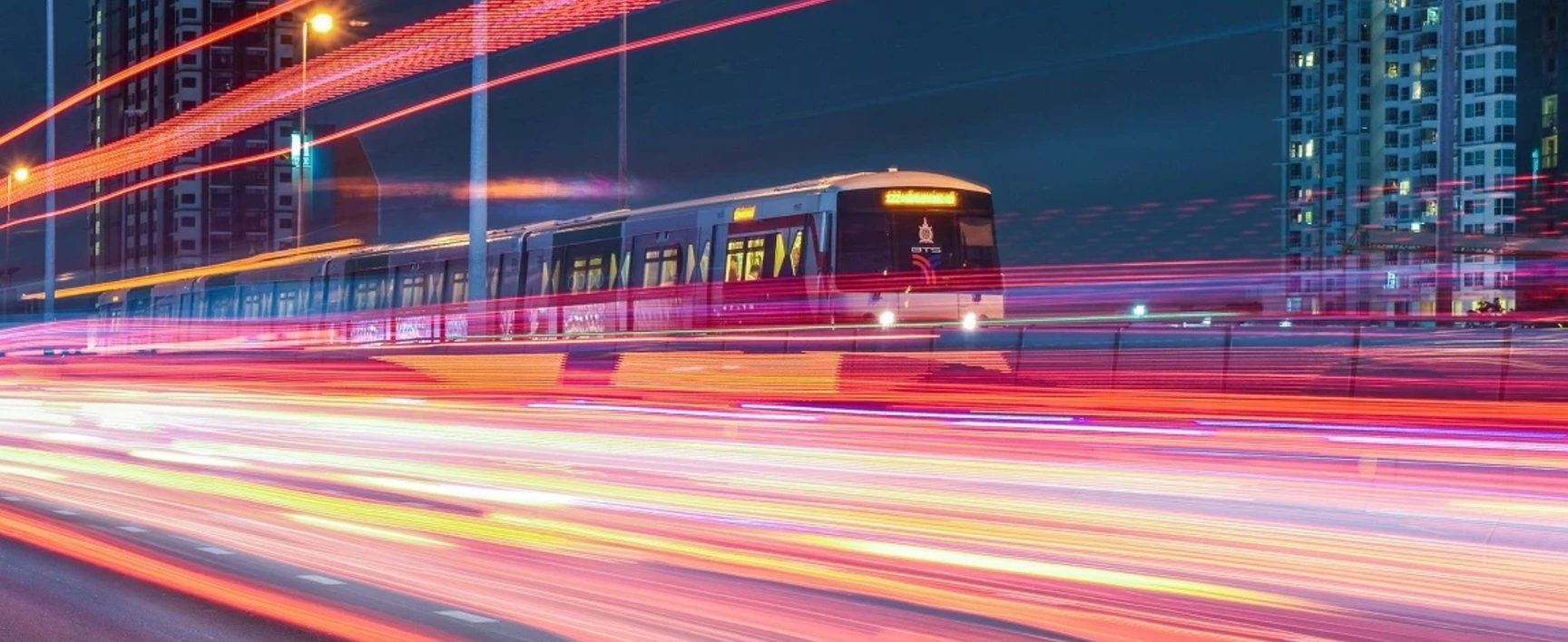 rail monitoring lighting