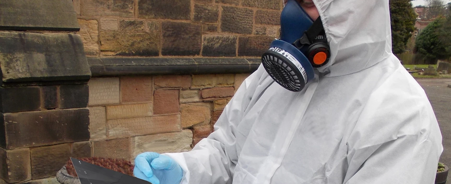Asbestos survey with ipad