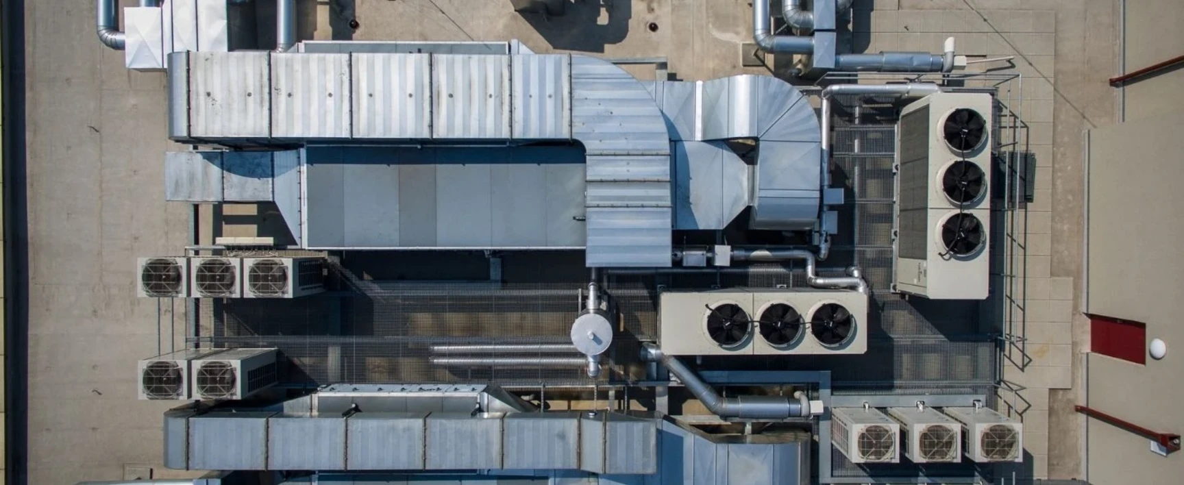 Air Conditioning to existing buildings header